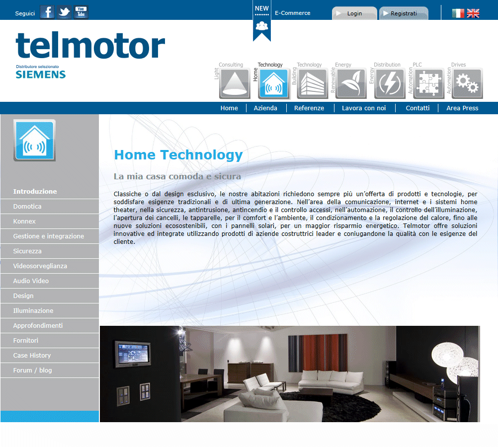 impianti, sistemi e componenti domotica: Telmotor